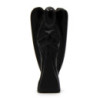 Ange en pierre précieuse sculpté à la main - Agate noire