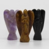 Ange en pierre précieuse sculpté à la main - Agate noire