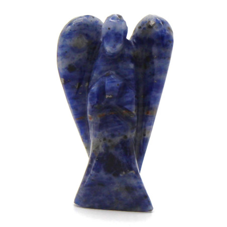 Ange en pierre précieuse sculptée à la main - Sodalite
