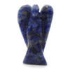 Ange en pierre précieuse sculptée à la main - Sodalite
