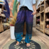 Pantalon de yoga et de festival - Imprimé High Cross Himalayan sur violet