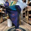 Pantalon de yoga et de festival - Imprimé Aladdin Himalaya sur violet