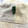 Chapeau de festival bohème en chanvre et coton rapiécés - Naturel