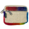 Pochette carrée en chanvre Tiedye