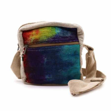 Sac Messegner en Chanvre Tiedye 1 Zip