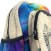 Sac à dos moyen en chanvre Tiedye - 7 chakras