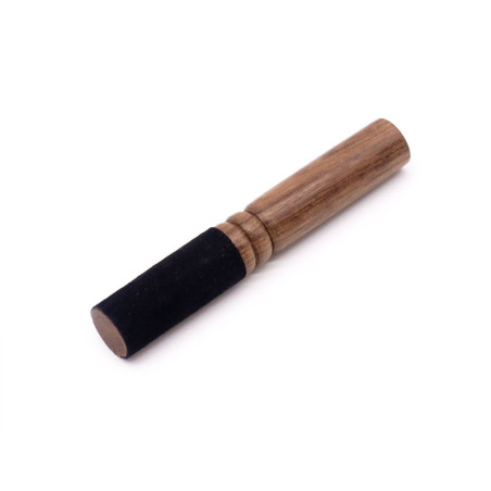 Bâton en bois - 13 cm - Manche tubulaire