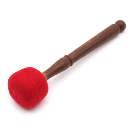 Grand bâton de gong en feutre - 23 cm