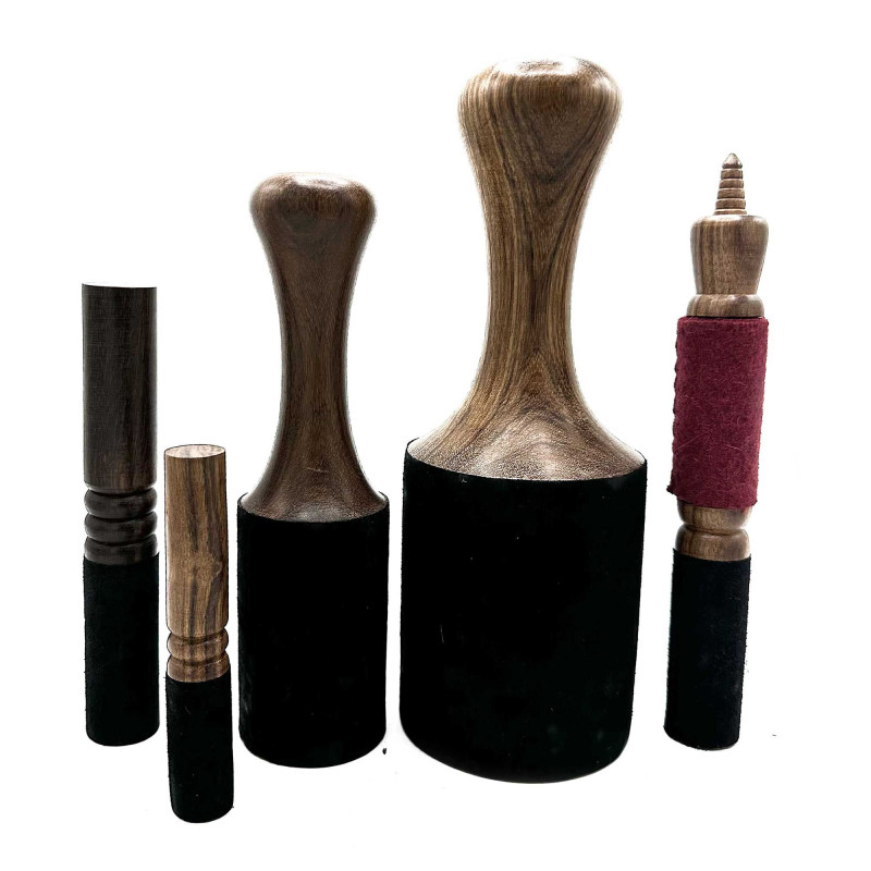 Grand bâton de roi en bois - 27x6cm
