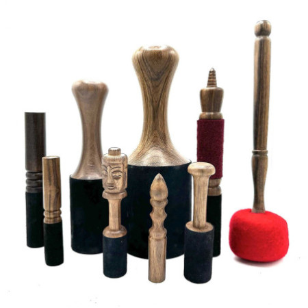 Bâton de roi en bois extra large - 26 x 9,5 cm