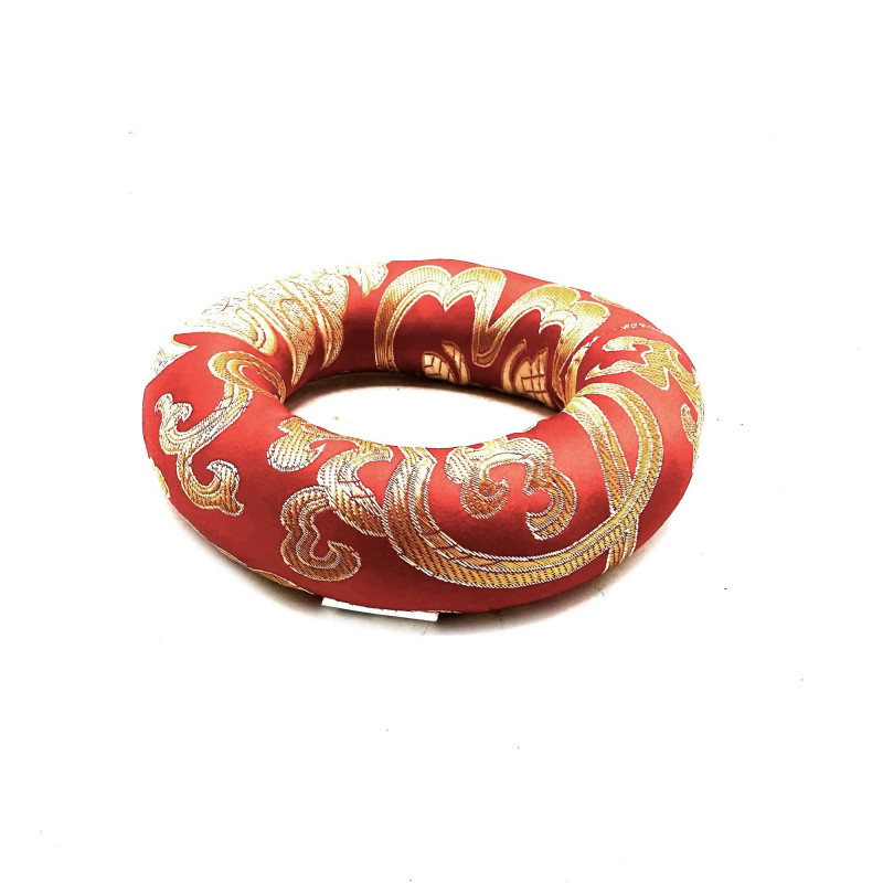 Coussin pour cerceau 10 cm (pour bol chantant 12-14 cm) - Rouge