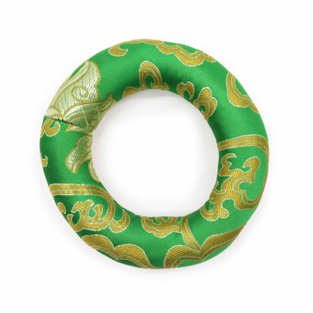 Coussin pour cerceau 10 cm (pour bol chantant 12-14 cm) - Vert