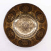 Bol de guérison tibétain gravé - 21 cm - Om et Bouddha
