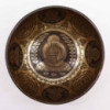 Bol de guérison tibétain gravé - 21 cm - 5 Bouddhas