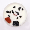 Bougies en cristal pour chakras - Chakra racine
