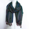 Foulards indiens bohèmes - 50 x 180 cm - Violets aléatoires