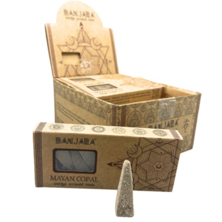 Cônes pyramidaux de purification Banjara - Copal maya