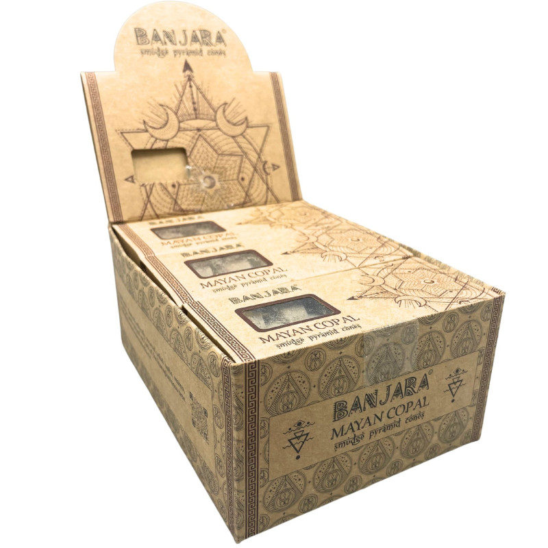 Cônes pyramidaux de purification Banjara - Copal maya