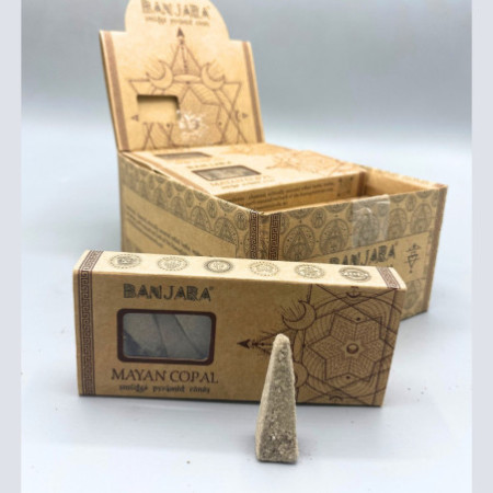 Cônes pyramidaux de purification Banjara - Copal maya