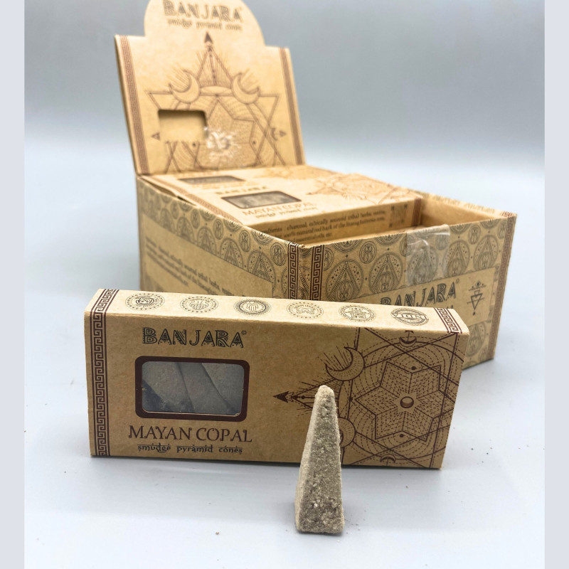 Cônes pyramidaux de purification Banjara - Copal maya