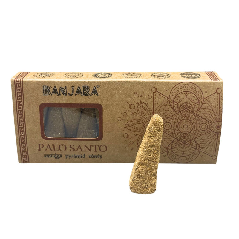 Cônes pyramidaux de fumigation Banjara - Palo Santo