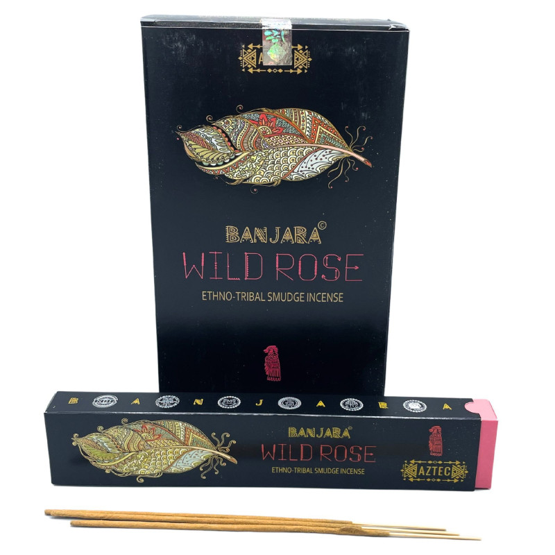 Encens tribal Banjara Smudge - Rose sauvage