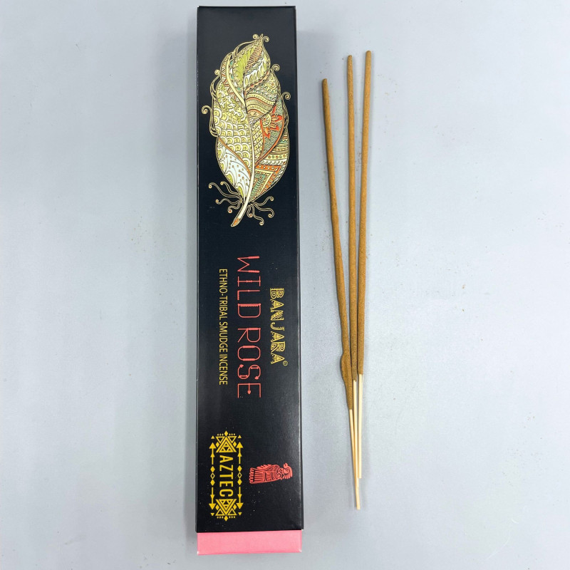 Encens tribal Banjara Smudge - Rose sauvage