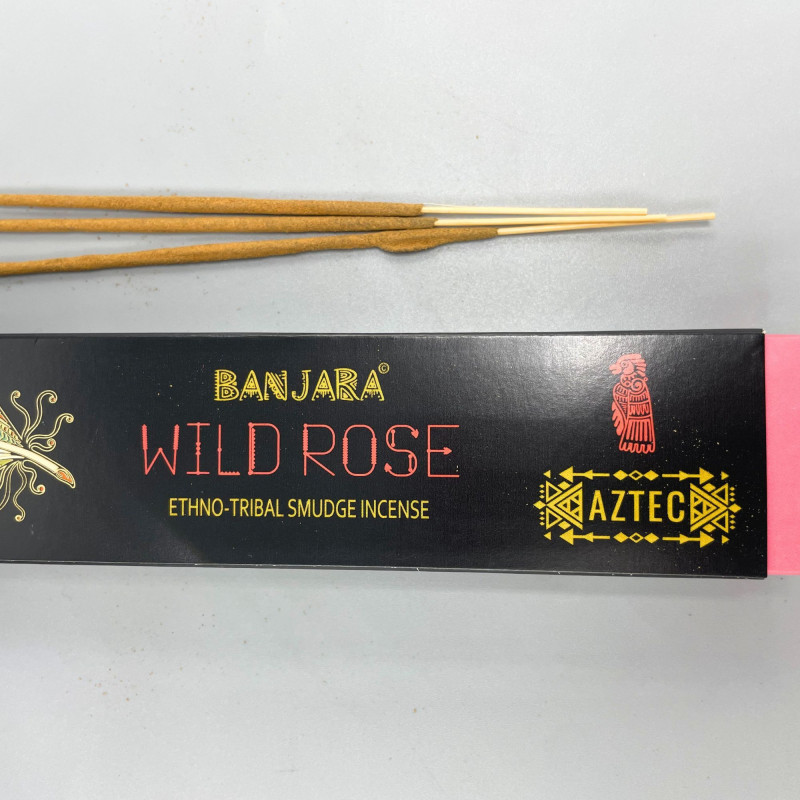 Encens tribal Banjara Smudge - Rose sauvage