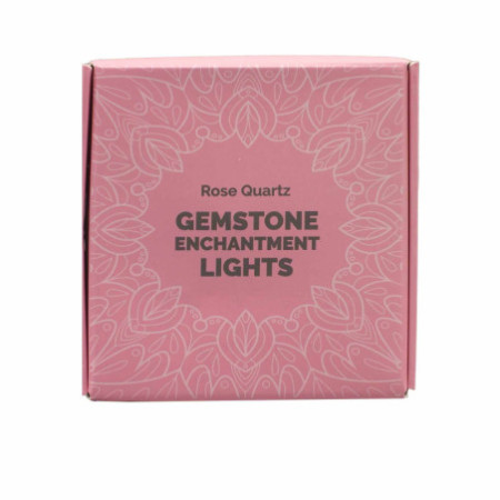 Lumières d'enchantement de pierres précieuses - Quartz rose