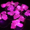 Lumières d'enchantement de pierres précieuses - Quartz rose