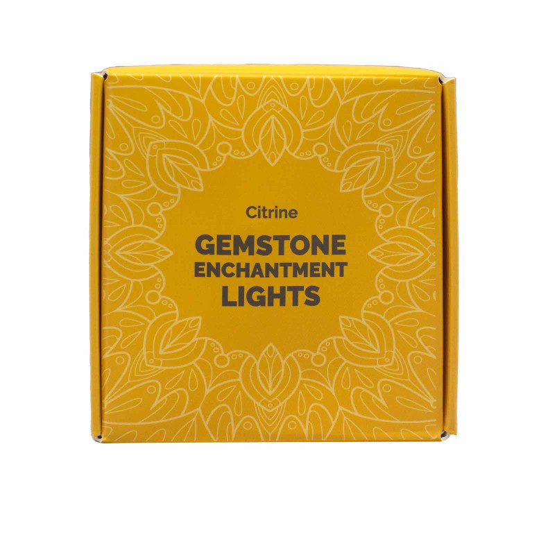 Lumières d'enchantement de pierres précieuses - Citrine