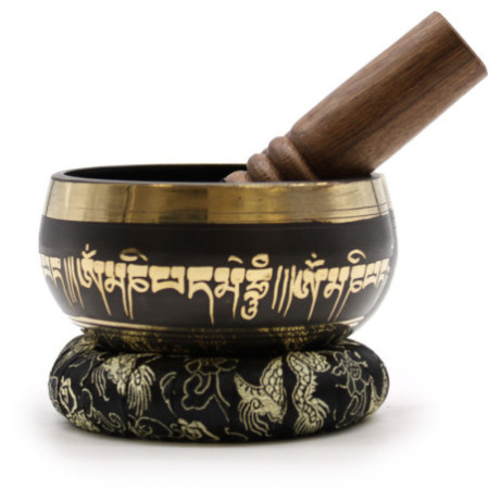 Ensemble de bols chantants en forme de fleur de lotus