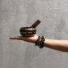 Ensemble de bols chantants en forme de fleur de lotus