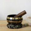 Ensemble de bols chantants en forme de fleur de lotus