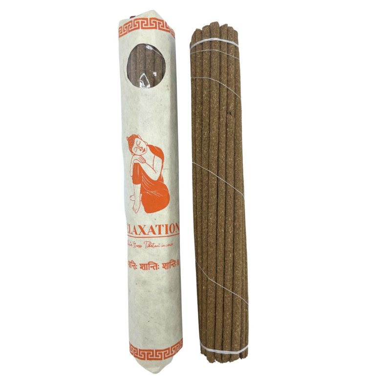 Paquet de 30 rouleaux d'encens tibétains de qualité supérieure - Relaxant