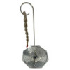 Ensemble porte-encens en corde et support plaqué argent - Arbre de vie