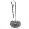 Ensemble de porte-encens en corde et plaqué argent - Astamangal