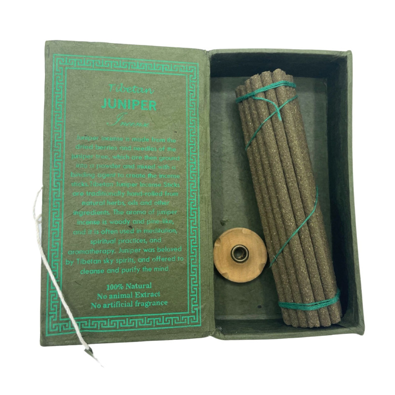 Coffret cadeau Himalayan Sughandit Dhoop Incesne - Genévrier