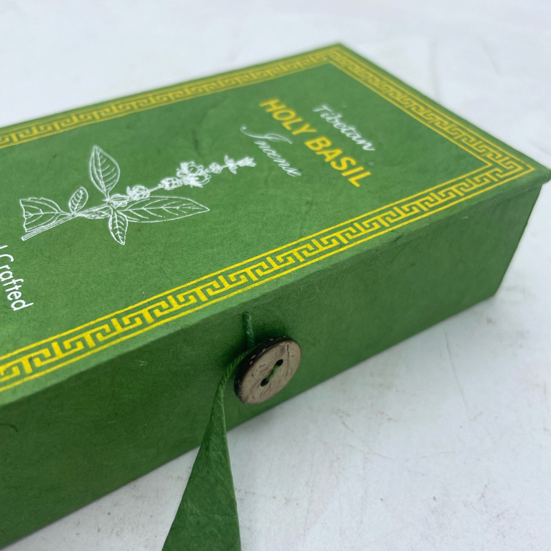 Coffret cadeau Himalayan Sughandit Dhoop Incesne - Basilic sacré