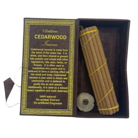Coffret cadeau Himalayan Sughandit Dhoop Incesne - Bois de cèdre