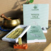 Lot de 15 briques d'encens naturel et brûleur - Sauge blanche
