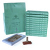 Lot de 15 briques d'encens naturel et brûleur - Bois de patchouli