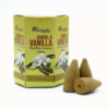 Lot de 10 encens Masala Backflow - Bois de santal et vanille