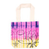 Sac en coton Tye-Dye (6oz) - 38x42x12cm - Lotus Buddha - Multicolore - Poignée naturelle