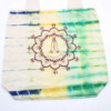 Sac en coton Tye-Dye (6 oz) - 38 x 42 x 12 cm - Mains Namasté - Multicolore - Poignée naturelle