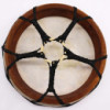 Tambour chamanique Hamsa avec deux baguettes - 30 cm