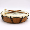 Tambour chamanique Hamsa avec deux baguettes - 30 cm