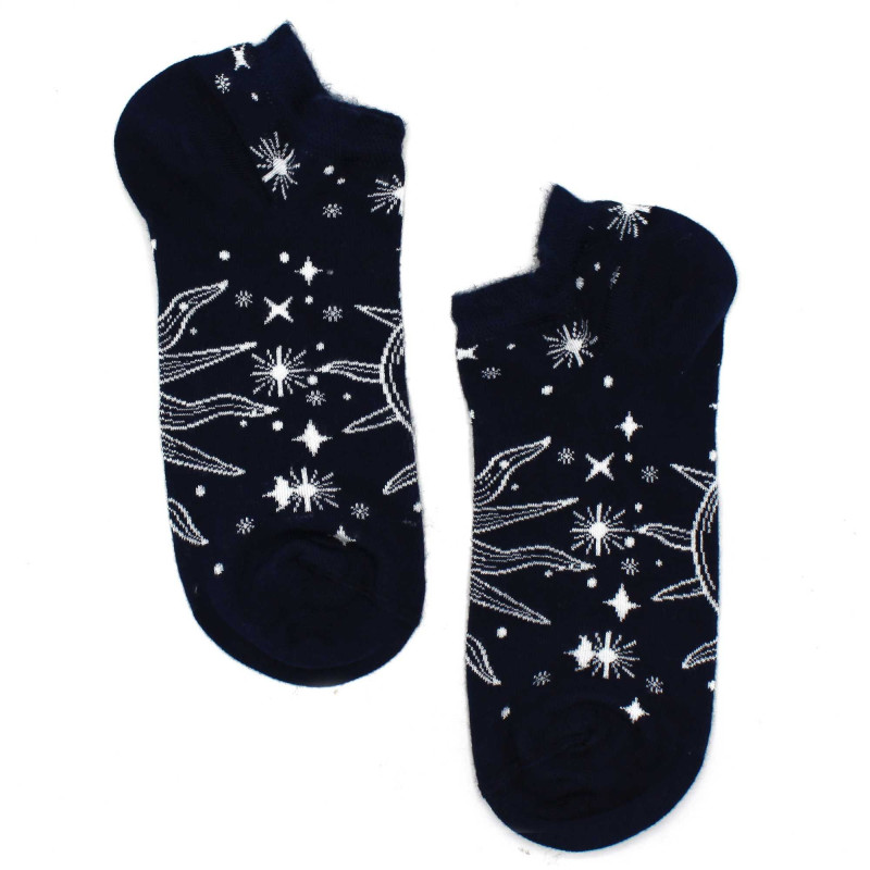 Chaussettes basses en bambou M/L Hop Hare (41-46) - Soleil et Lune