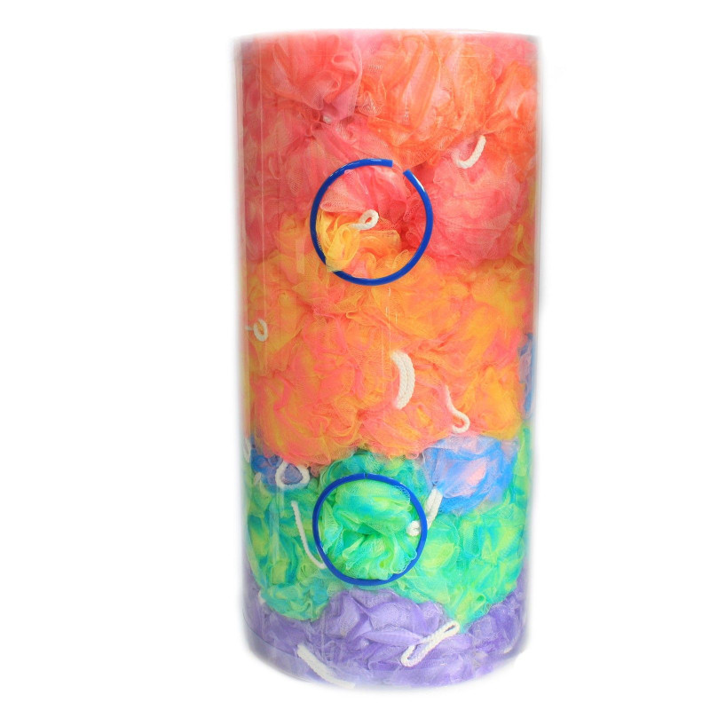 Chouchous variés, 4 couleurs assorties (tube de présentation) - 40 g