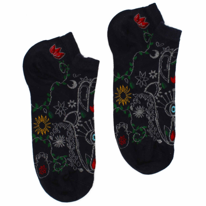 Chaussettes basses en bambou Hop Hare M/L (41-46) - Hamsa